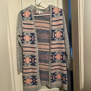 Juniors large open cardigan, donating soon